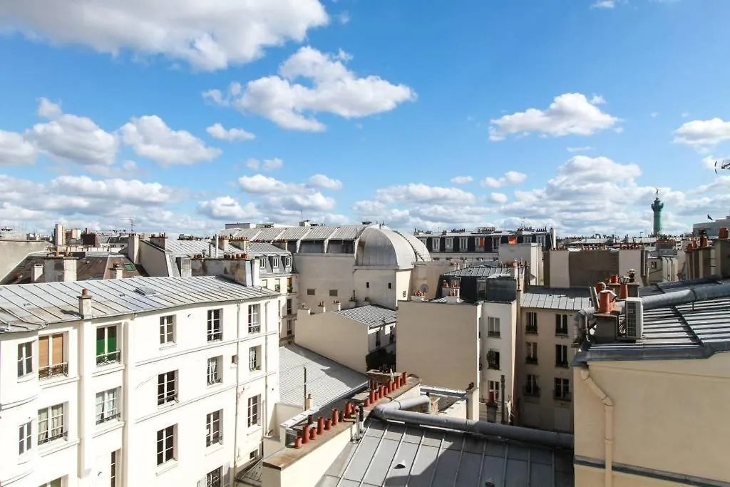 Apartment Next To Place Des Vosges Paris